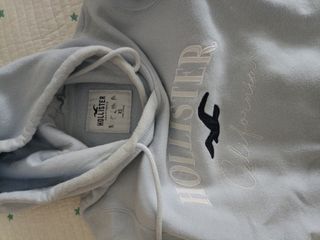 Sudadera Hollister Azul Claro