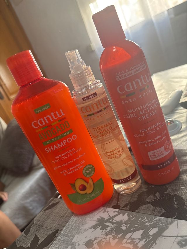 Cantu Set de Cuidado Capilar Aguacate y Crema
