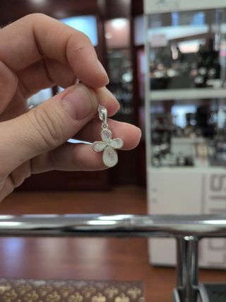 Cruz Plata y Piedra Luna