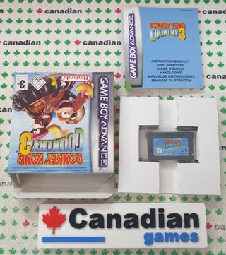 Donkey Kong Country 3 GBA Nintendo