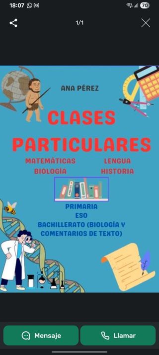CLASES PARTICULARES