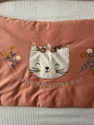 Cuna Ikea Blanca + Colchón + chichonera 