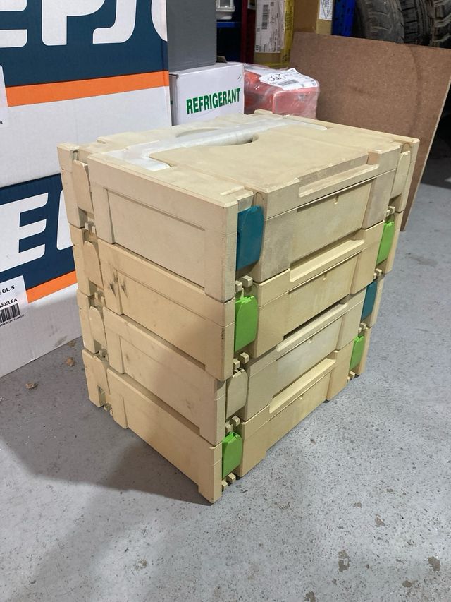 Cajas de herramientas Festo Systainer.