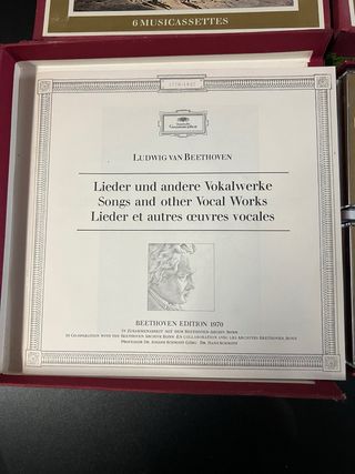 Colección Beethoven Edition - 6 Cassettes