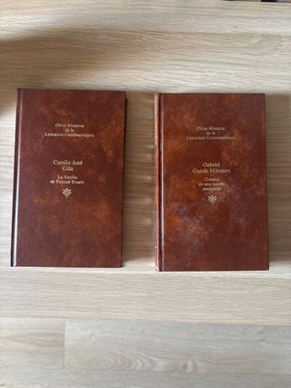 Libros capítulo 1 y 2 Obras Maestras de la Literat