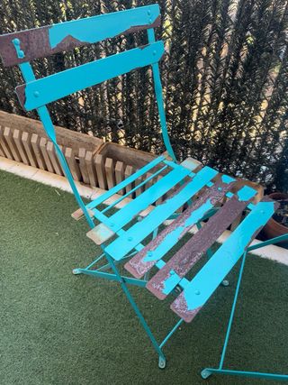 Conjunto Mesa y Sillas Bistro Plegables