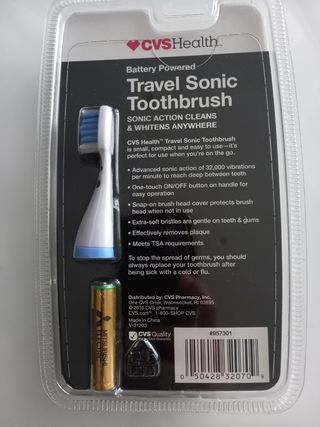 Spazzolino Elettrico Sonic Viaggio CVS