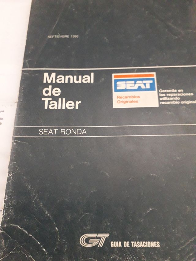 Manual Taller Seat Ronda 1986