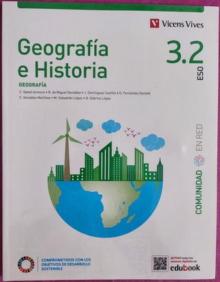 LIBRO 3o ESO. GEOGRAFIA E HISTORIA (3.2)