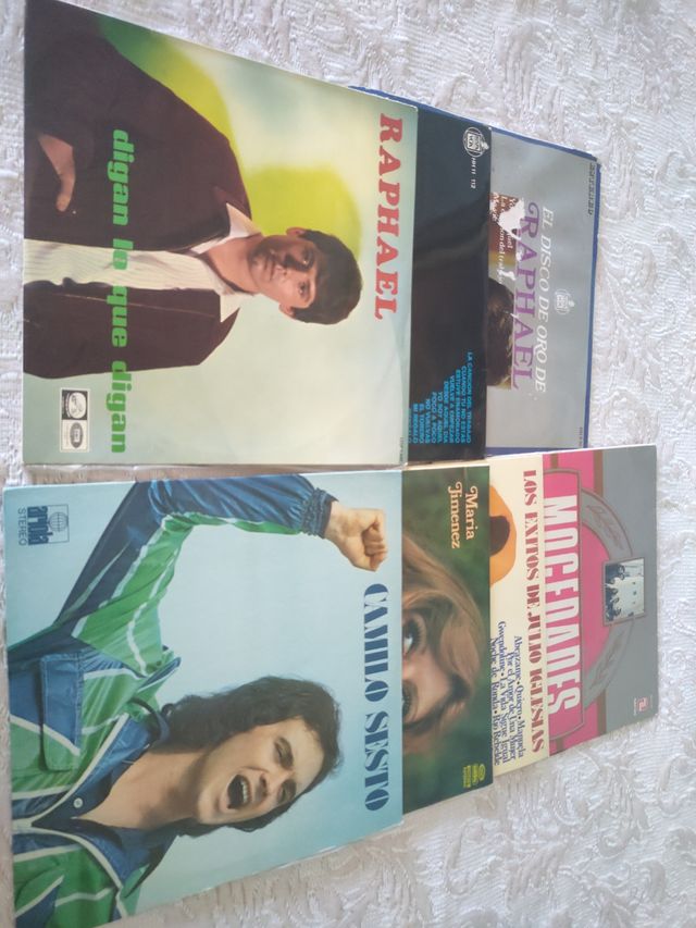 Lote 7 de vinilos música española