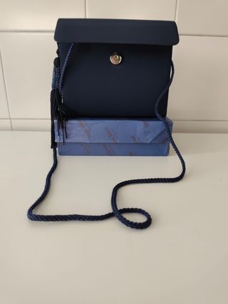 Bolso de fiesta Rebecca Molenaar azul