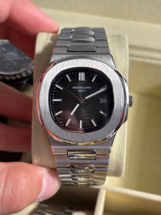 Reloj Hombre Plata Gris