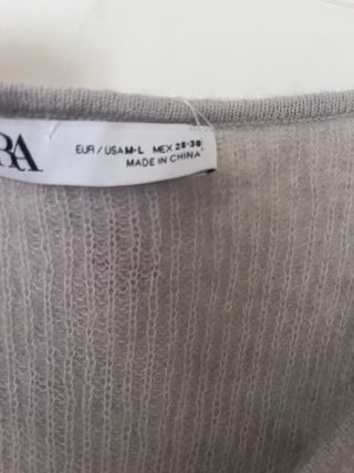 Vestido Lencero Lana y Alpaca Gris