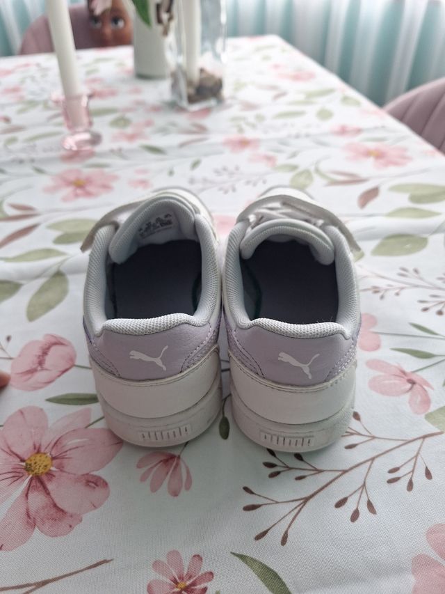 Playeros Puma Blancos Niños