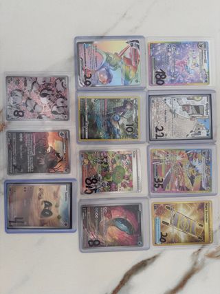 Cartas Pokémon Varias