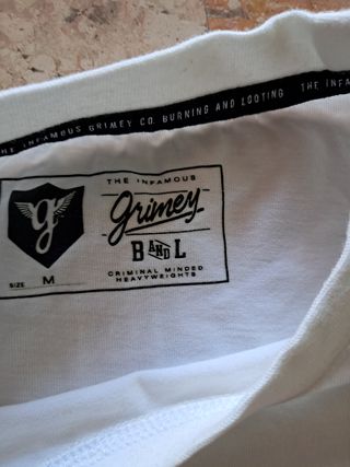 Camiseta Grimey Blanca 