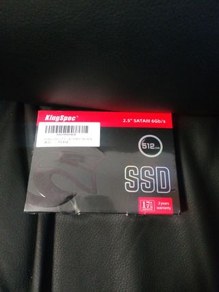 SSD KingSpec 512GB 2.5 SATAIII 6Gb/s disco duro in