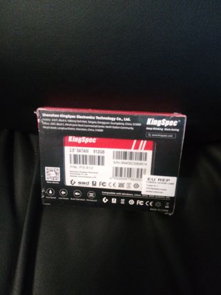 SSD KingSpec 512GB 2.5 SATAIII 6Gb/s disco duro in