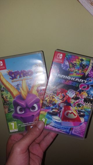 Spyro Reignited Trilogy & Mario Kart 8 Deluxe Swit