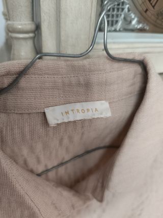 Camisa Intropia Rosa Texturizada