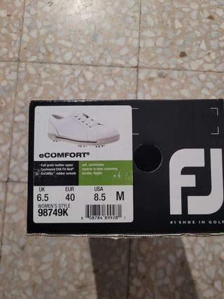 Zapatos Footjoy Mujer Blancos