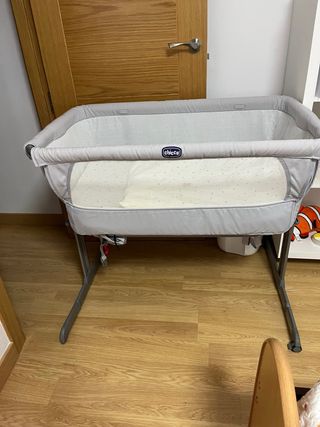 Minicuna colecho Chicco gris
