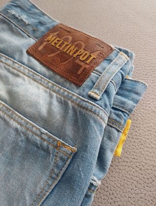Jeans Meltin' Pot Uomo Blu Taglia 46/48 italiana