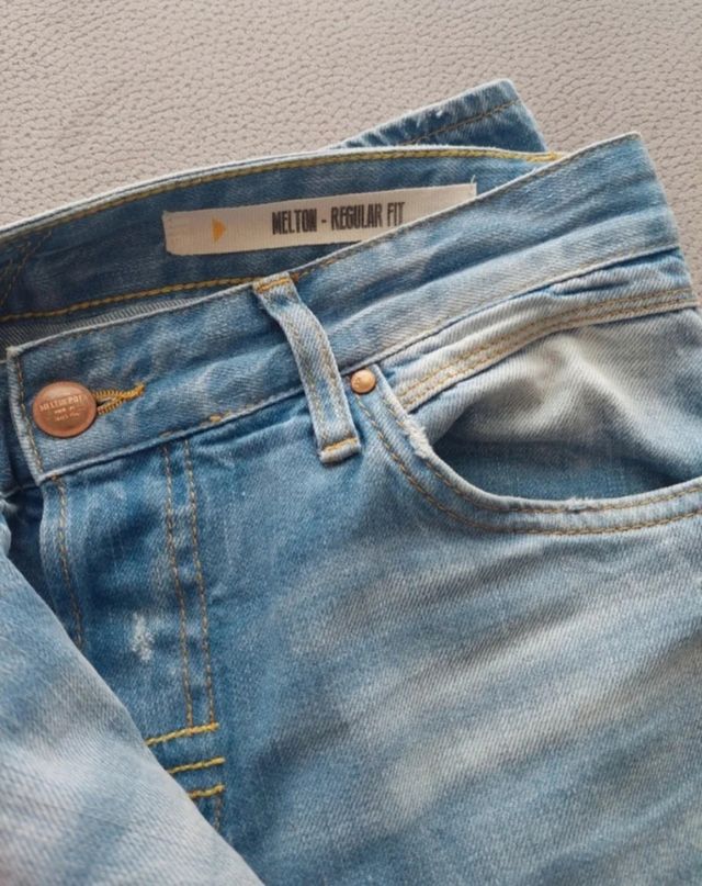 Jeans Meltin' Pot Uomo Blu Taglia 46/48 italiana