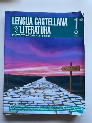 Libro LENGUA 1ºBACHILLERATO