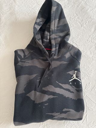 Sudadera Jordan Air Camuflaje Negra