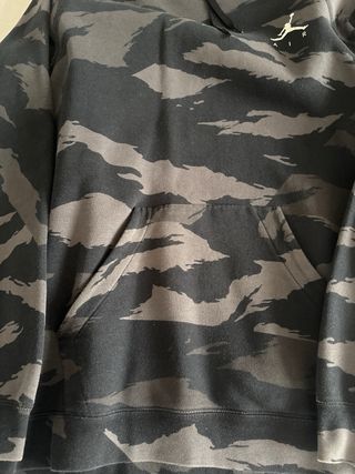 Sudadera Jordan Air Camuflaje Negra