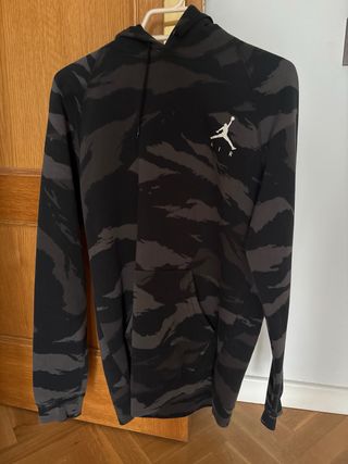 Sudadera Jordan Air Camuflaje Negra