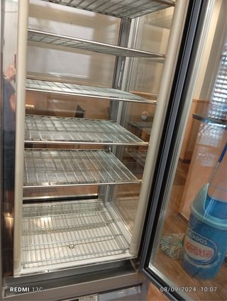Congelador Pastelería con puerta de cristal