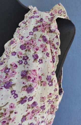 Vestido floral sin mangas