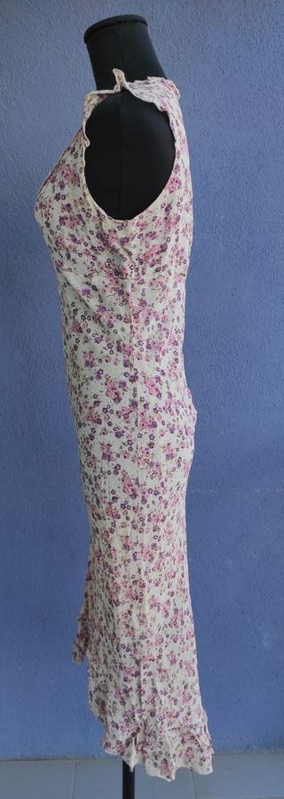 Vestido floral sin mangas