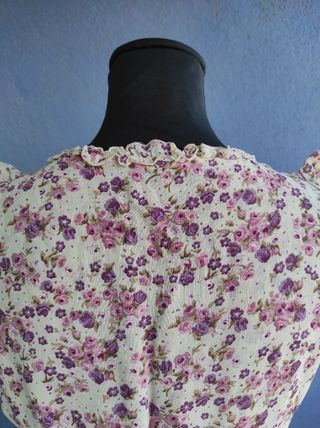 Vestido floral sin mangas