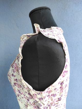 Vestido floral sin mangas