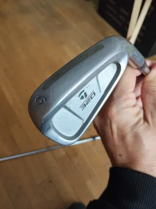 Hierro 6 Taylormade 360 vara acero regular