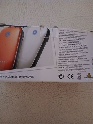 Nuovo telefono cellulare Alcatel Onetouch nero
