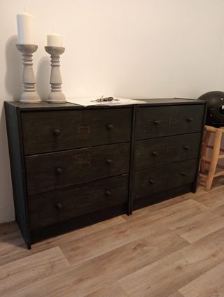 Cajonero Negro Ikea