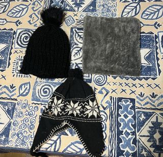 Gorros y braga invierno