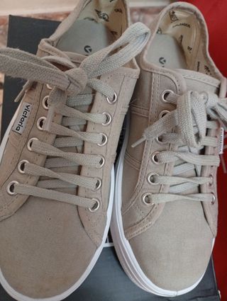 Bambas Victoria Beige Mujer