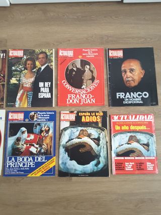 17 Revistas Actualidad Transición Española