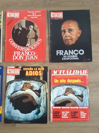 17 Revistas Actualidad Transición Española