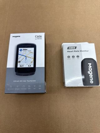 Magene C606 GPS Ciclismo + Banda Pulso Magene H303