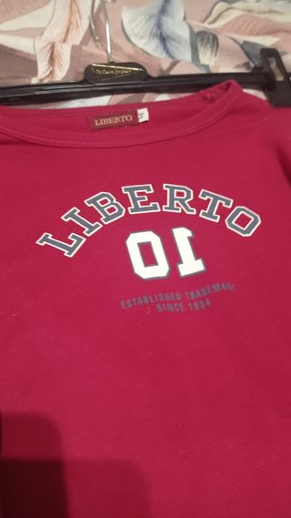 Sudadera LIBERTO Roja Talla M