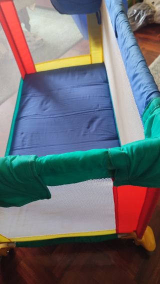 Cuna de viaje plegable marca bebé due