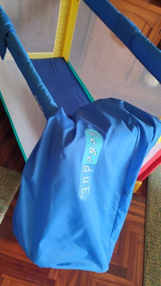 Cuna de viaje plegable marca bebé due
