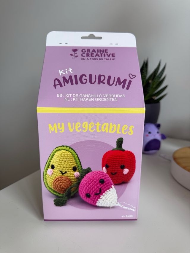 Kit Amigurumi Verduras