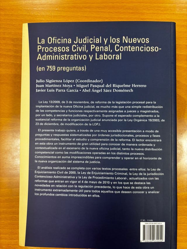 La oficina judicial y los nuevos procesos civil...